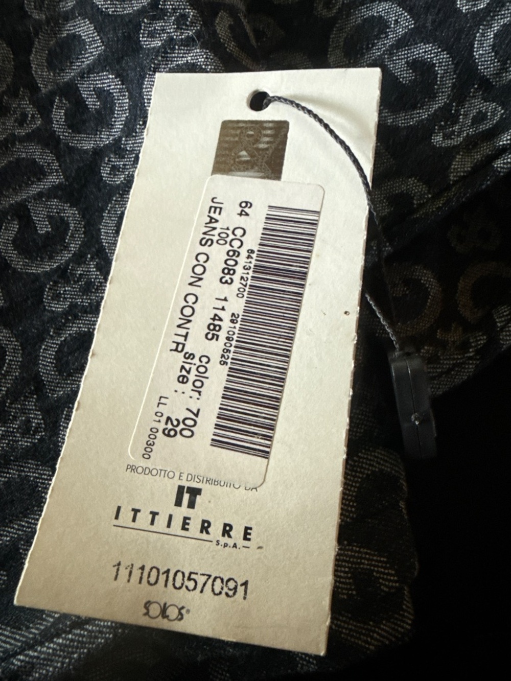 Vintage D&G Dolce & Gabbana monogram jeans - Picture 6 of 6
